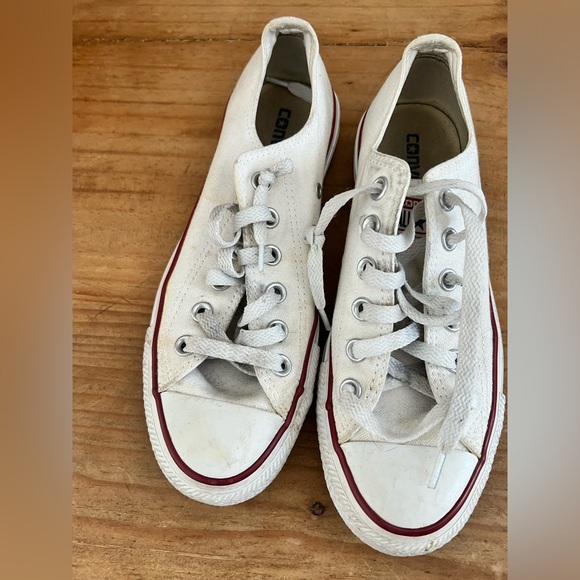 Converse All star. White canvas. Mens 5 ladies 7 - Picture 2 of 6